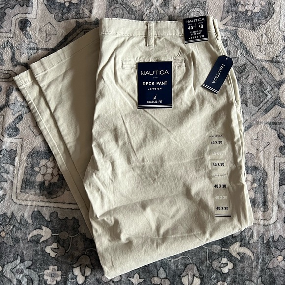 Nautica Other - Nautica Cream Chino Pants Classic Style